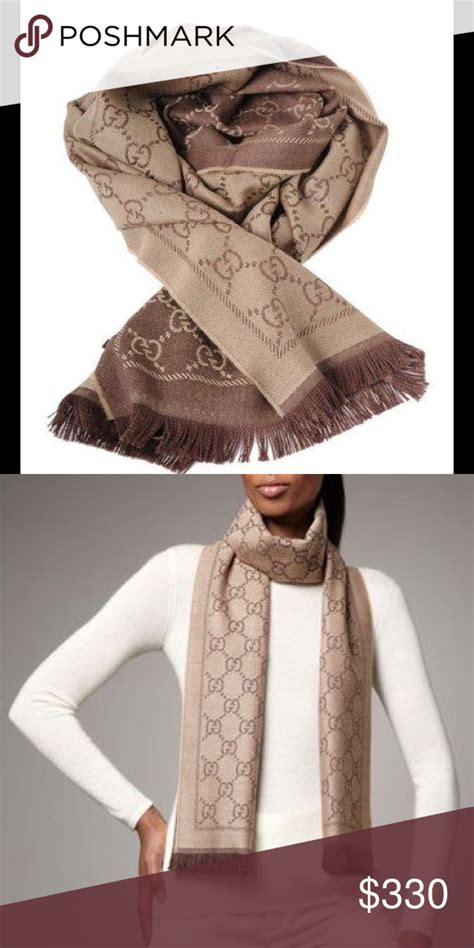 gucci scarf packaging|Gucci scarf celebrities.